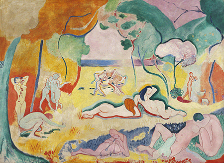 Henri Matisse, Le bonheur de vivre, 1905-06, The Barnes Foundation, Philadelphia